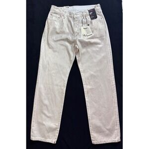 Levi Strauss & Co 501 90s Women's Jeans Metallic White Sparkle Size 28x30 Grunge